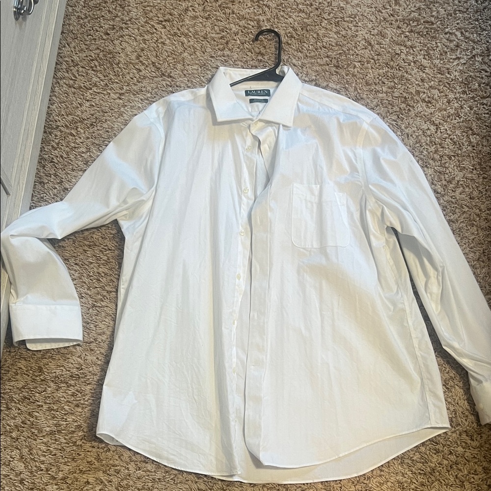 Ralph Lauren Classic White Dress Shirt